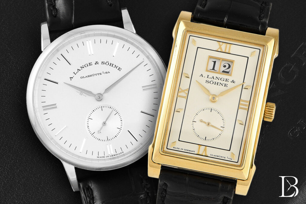 Two entry-level Lange watches