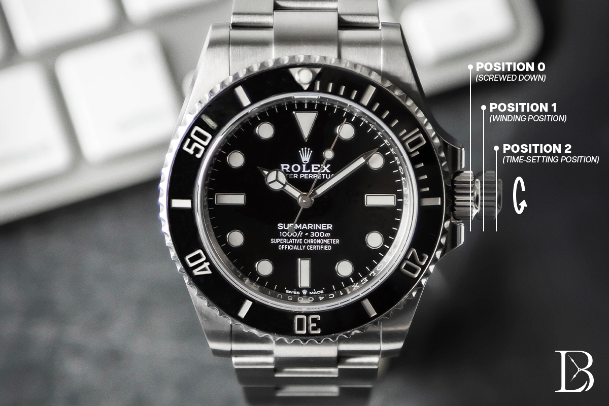 How to Wind a Rolex