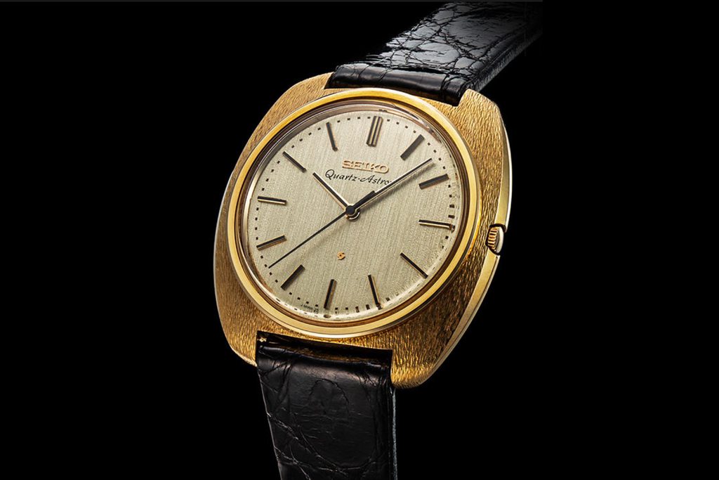 Seiko made wristwatch history with the original quartz watch, the Astron