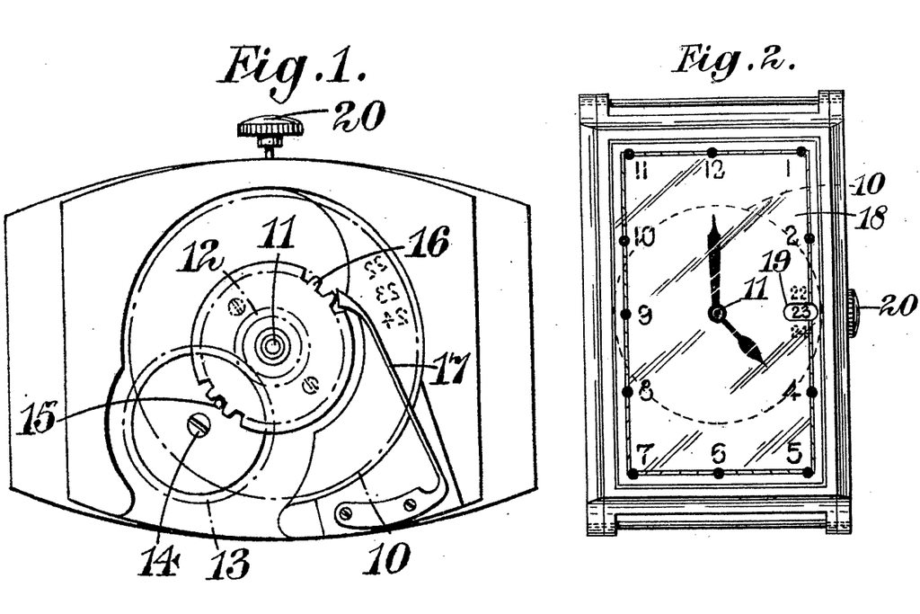 The first date window in wristwatch history is thanks to a Graef & Co. patent