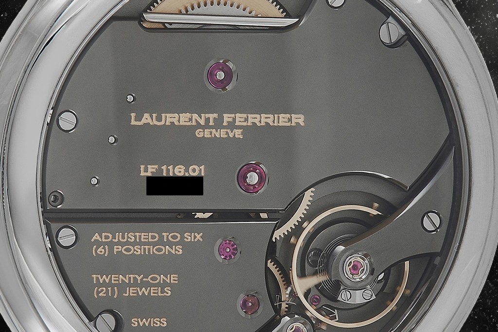 Ruthenium-treated Laurent Ferrier movement