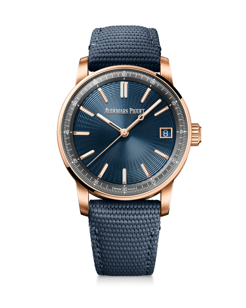 Code 11.59 with navy blue dial (41mm)