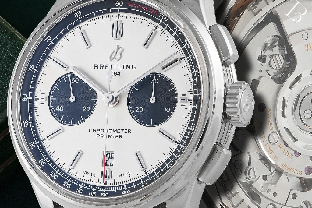 Omega Speedmaster alternative from Breitling: Premier B01