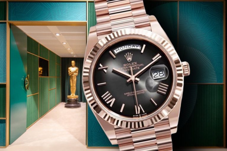 The Oscars Rolex: New 2024 Slate Ombré Day-Date 40 Unveiled