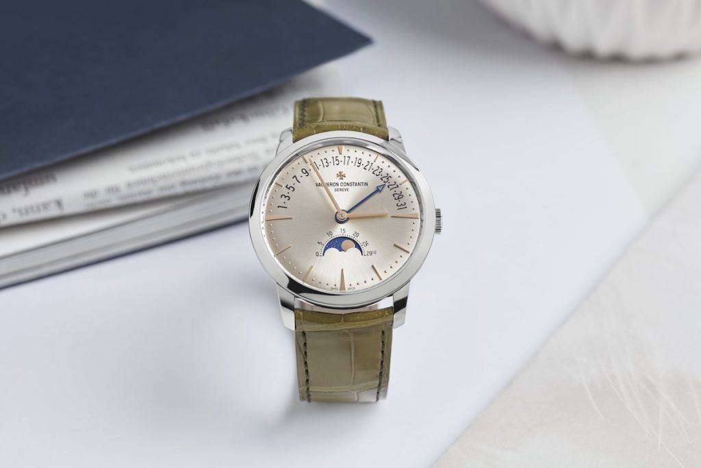 2024 Vacheron Constantin Patrimony Moon Phase Retrograde Date 