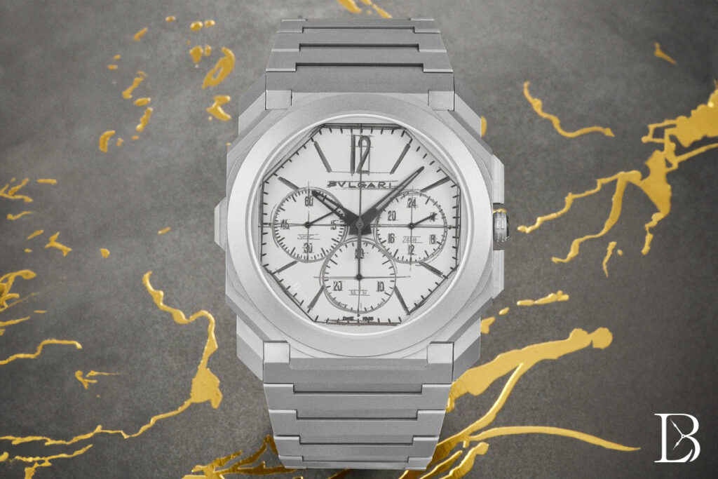 Thinnest watch with chronograph or GMT: Bulgari Octo Finissimo Chronograph GMT