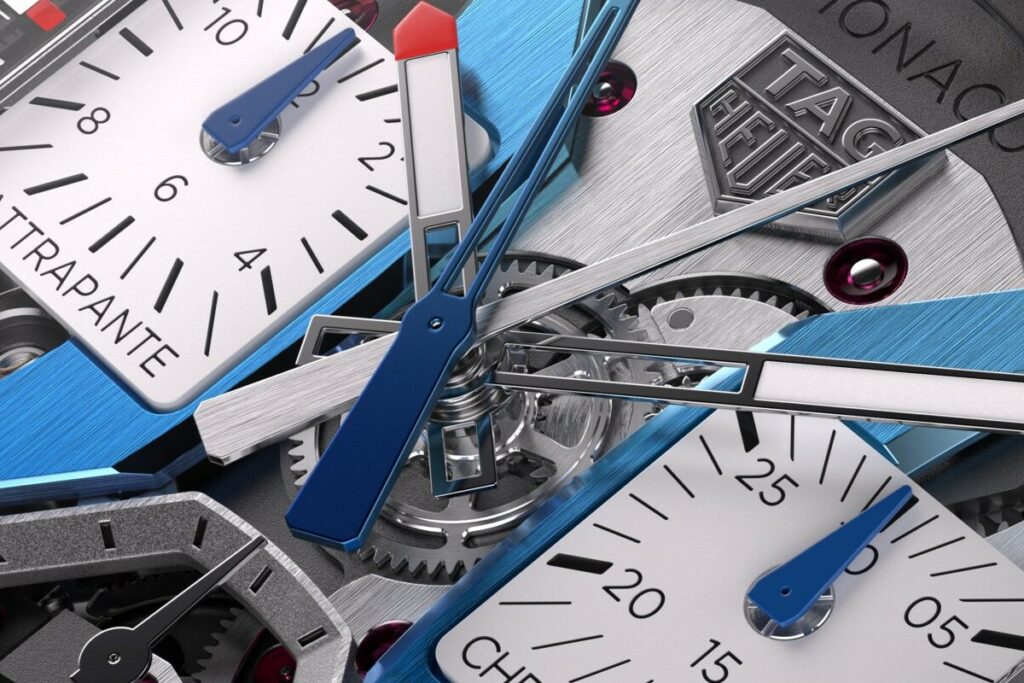 2024 TAG Heuer Monaco split-seconds chronograph