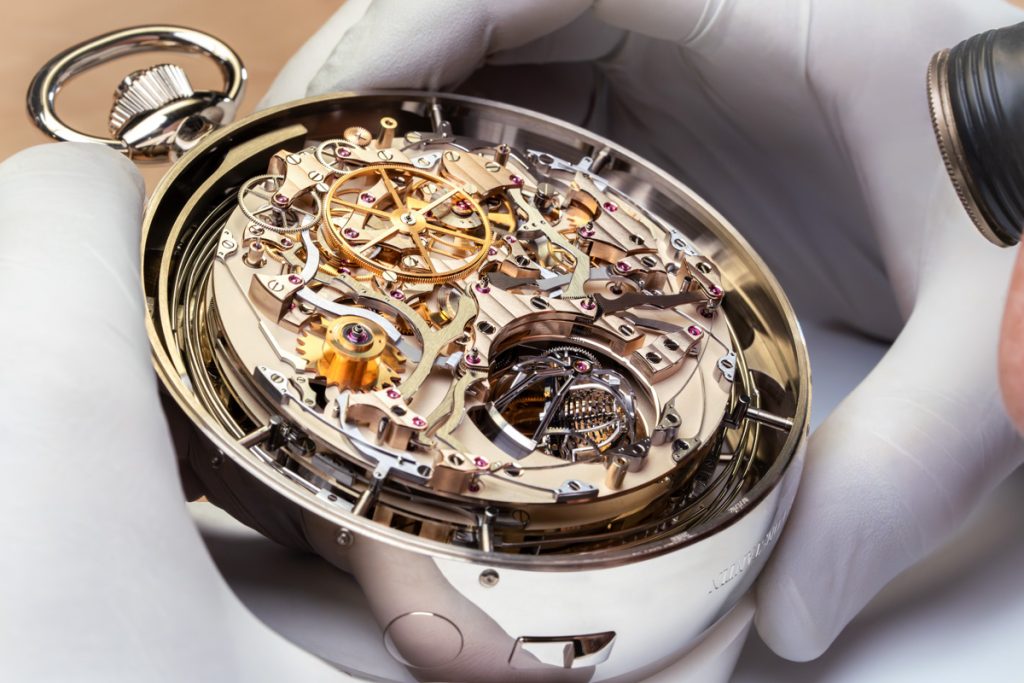 The Caliber 3752 of the Berkley Grand Complication