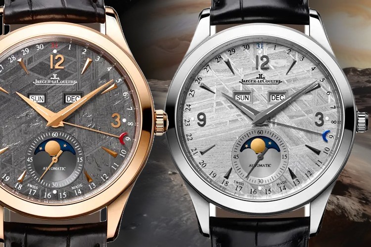 Meteorite dial watches from JLC