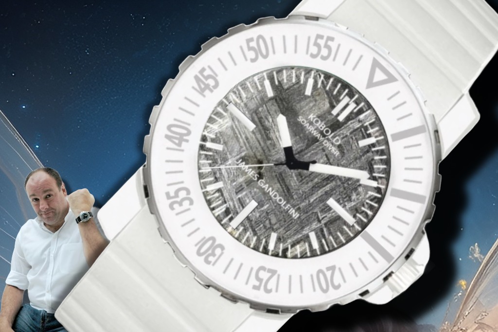 Kobold Seal watch with meteorite dial