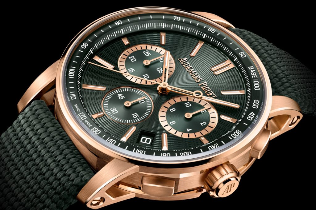 26393OR features a lovely green dial