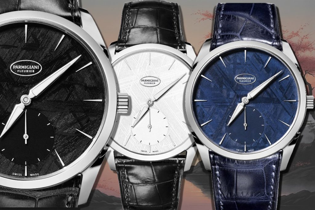 Meteorite dial watches from PF