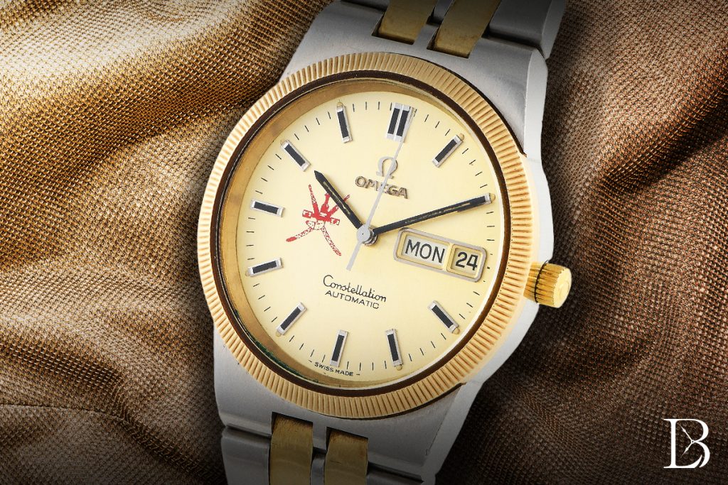 Omega Constellation with integrated bracelet