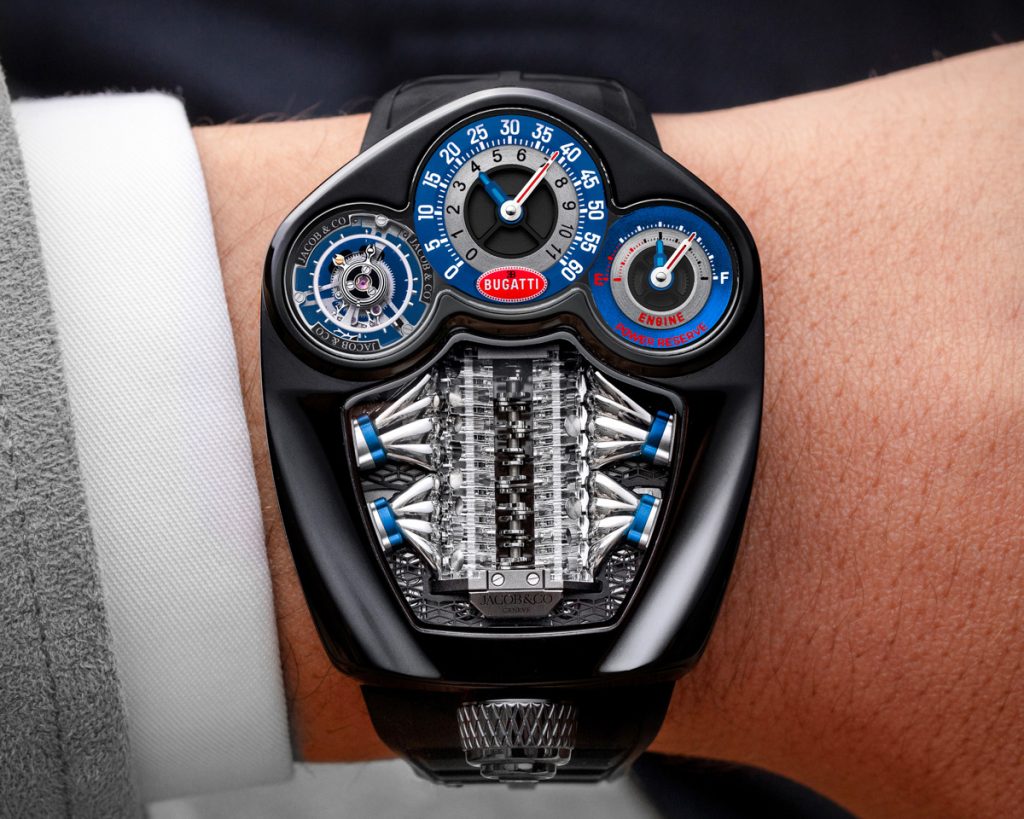 Jacob & Co. Bugatti Tourbillon wrist shot