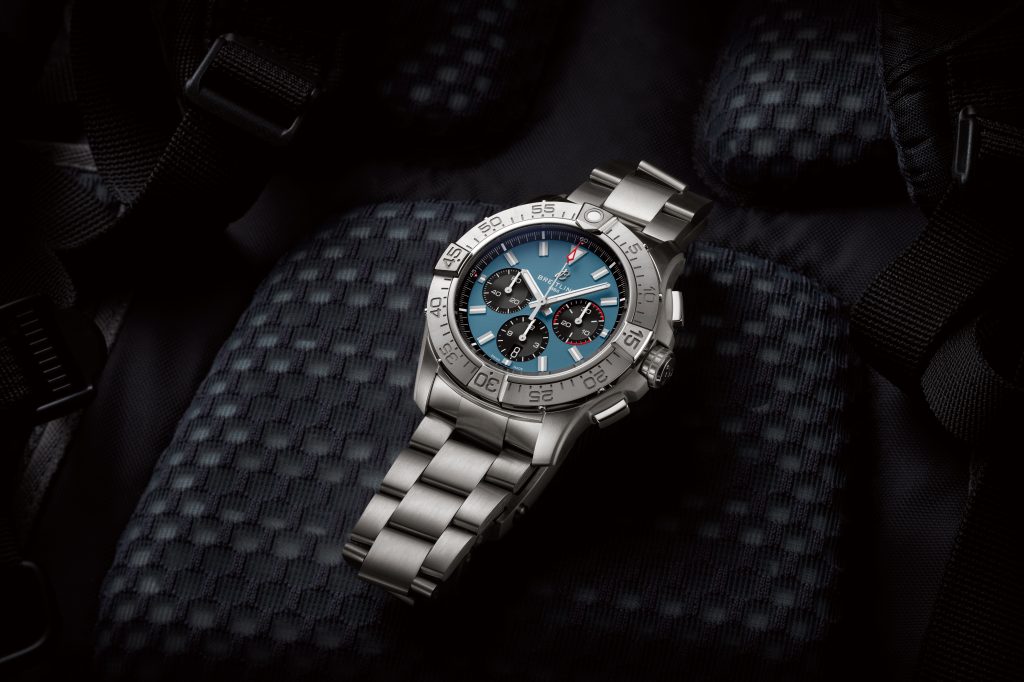 Check out the shade of blue on this 2024 Breitling Avenger release