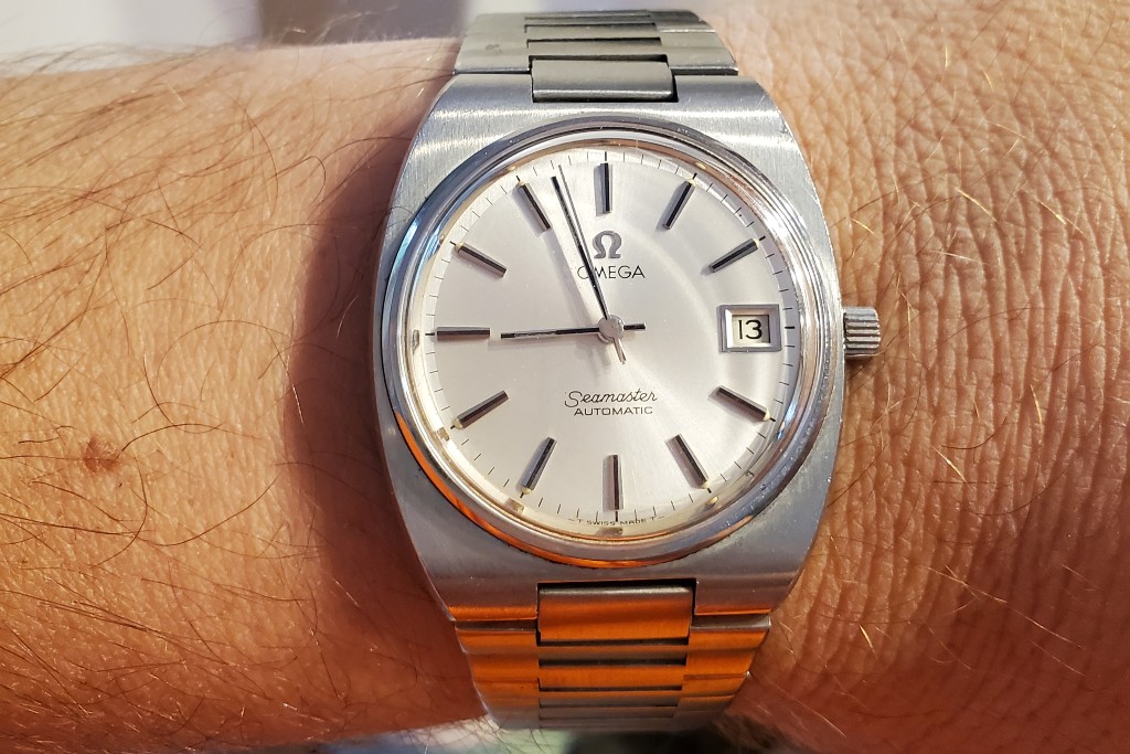 1970s Seamaster with a non-screwdown crown