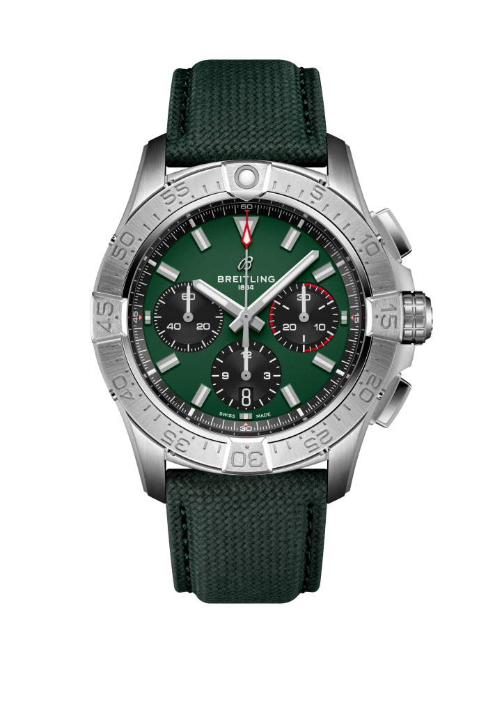 This green avenger was a popular 2024 Breitling release.