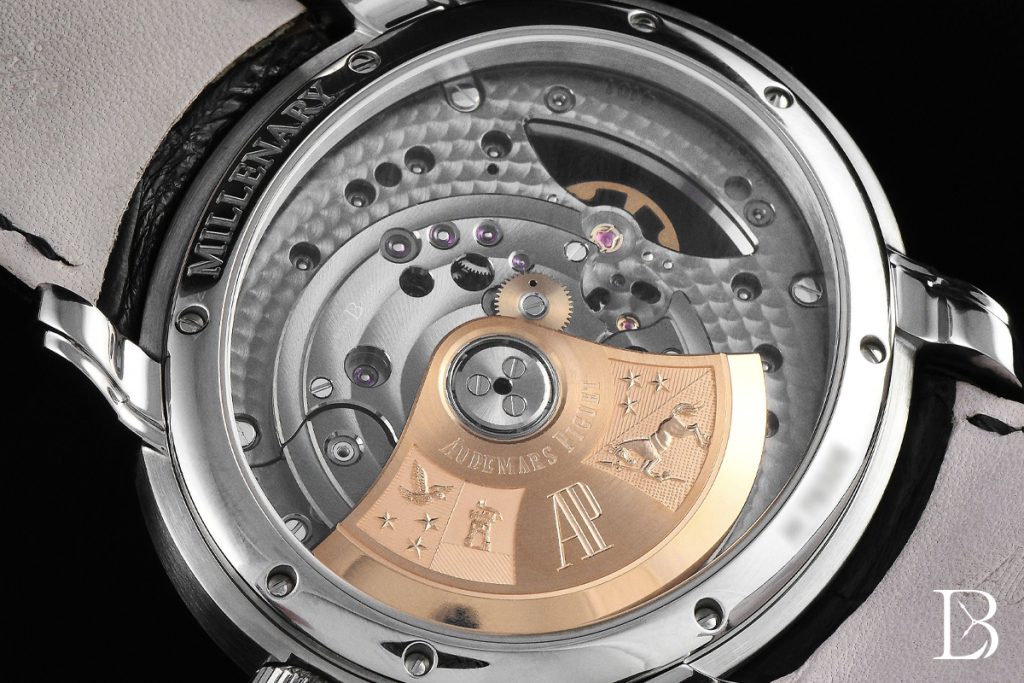 This AP Millenary movement has a beautifully finished rotor