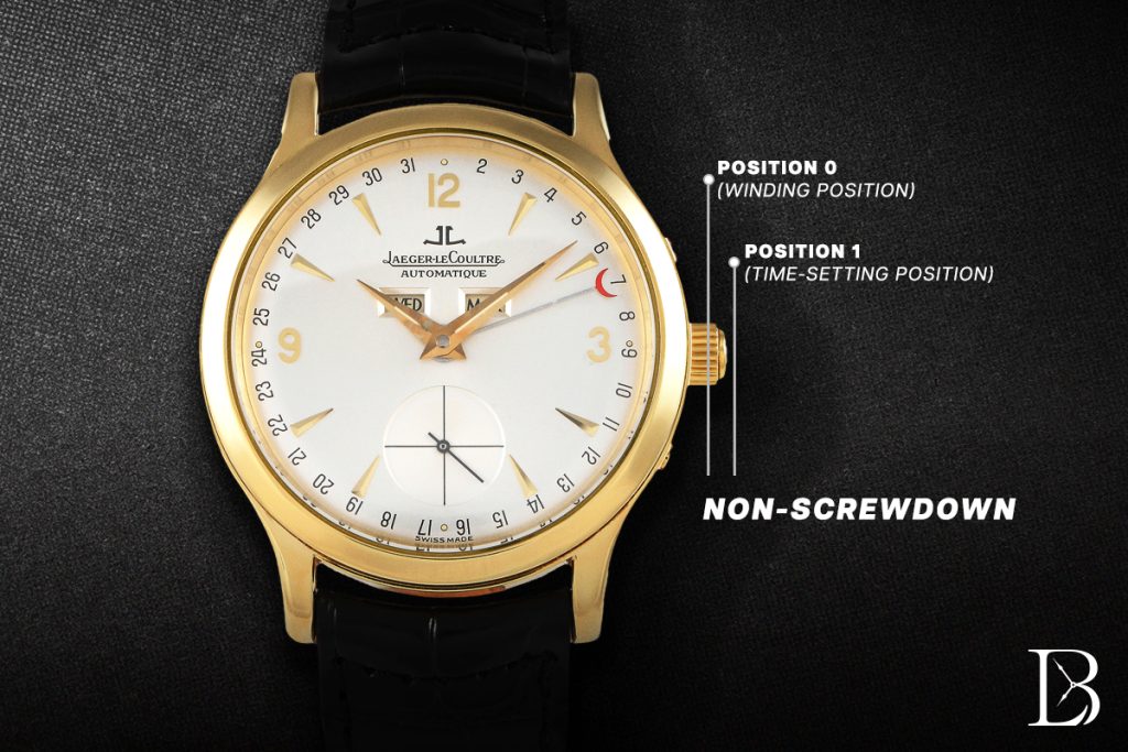 How to hand-wind an automatic watch: Non-Screwdown