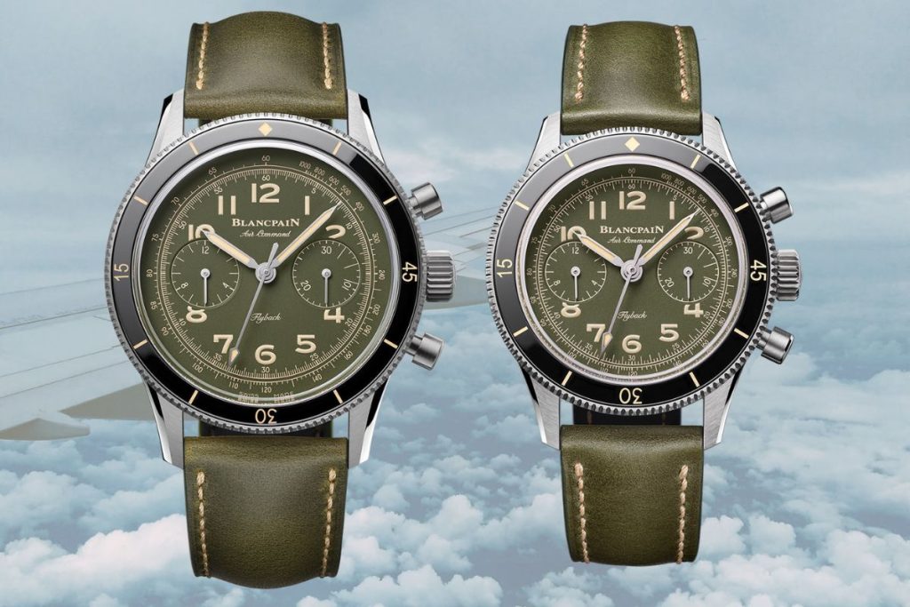 New Blancpain Watches for 2024 - Green Air Command