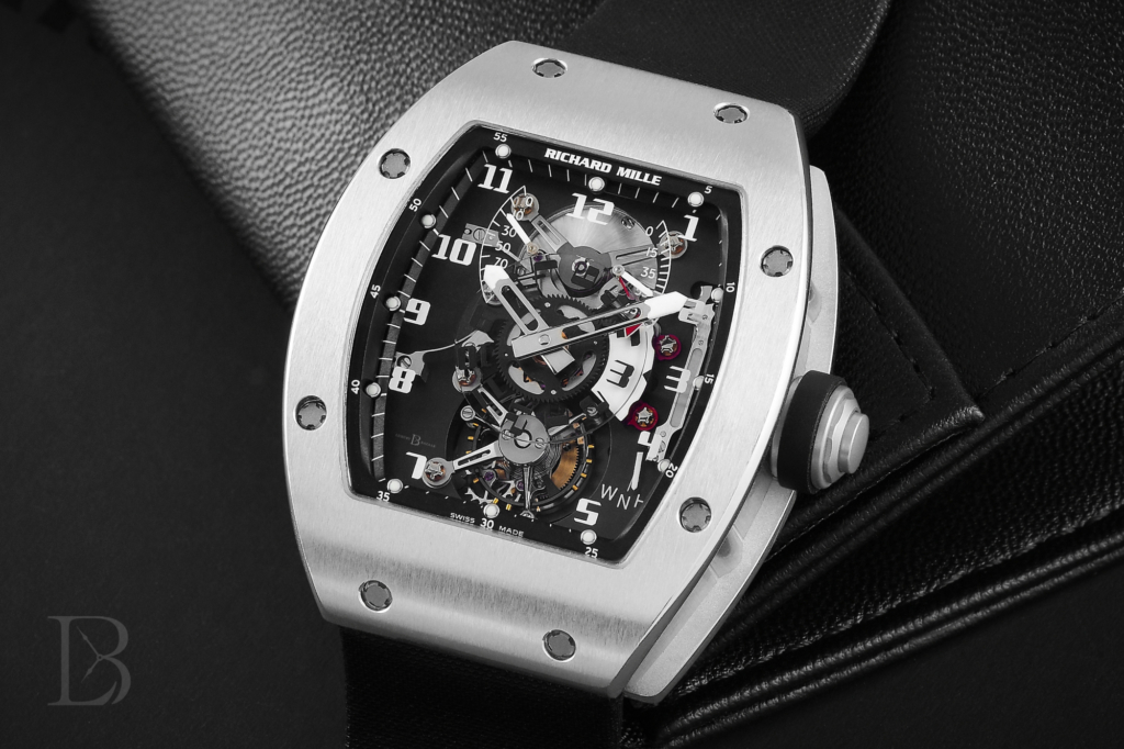 Richard Mille Tourbillon GMT in platinum, ref. RM003