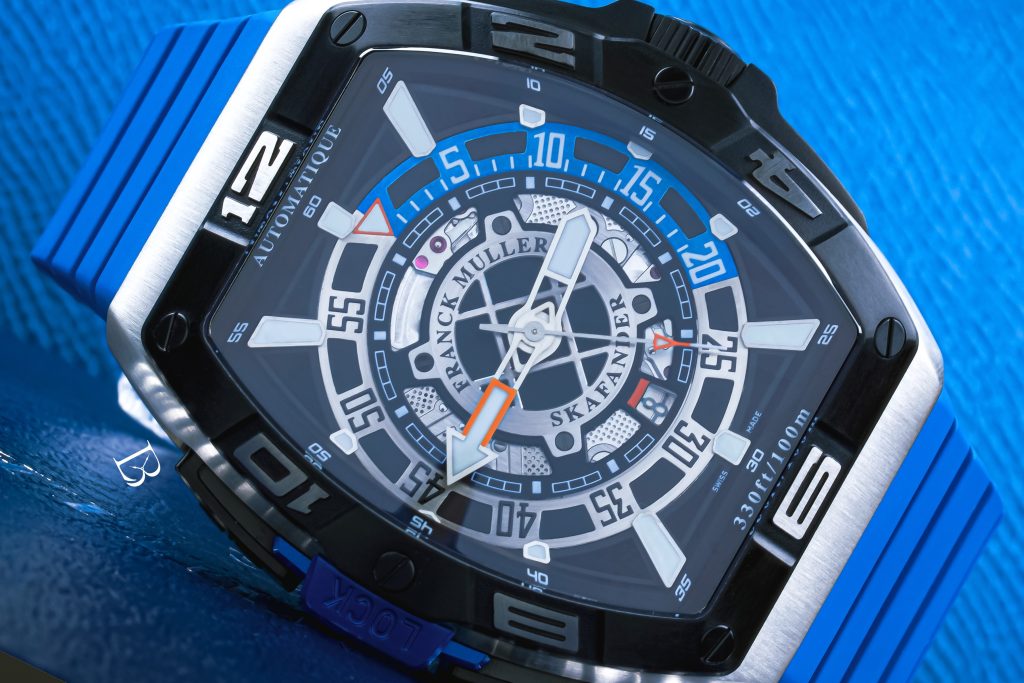 Ref. SKF-46DVSCDT from one of today's underrated watch brands, Franck Muller