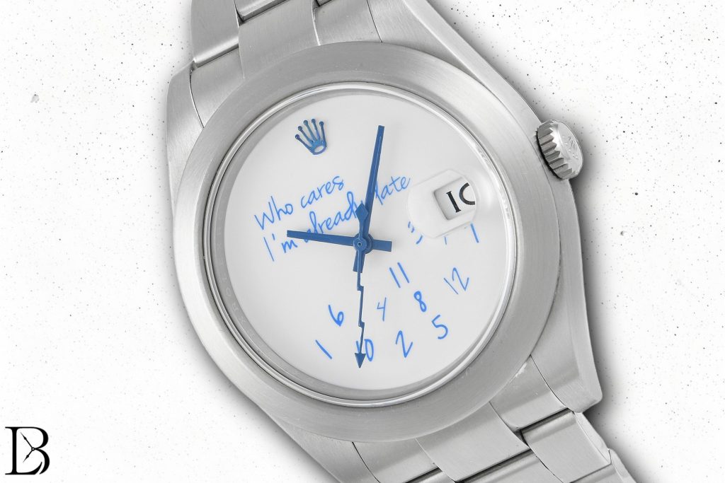 Ref. 116300 with custom dial
