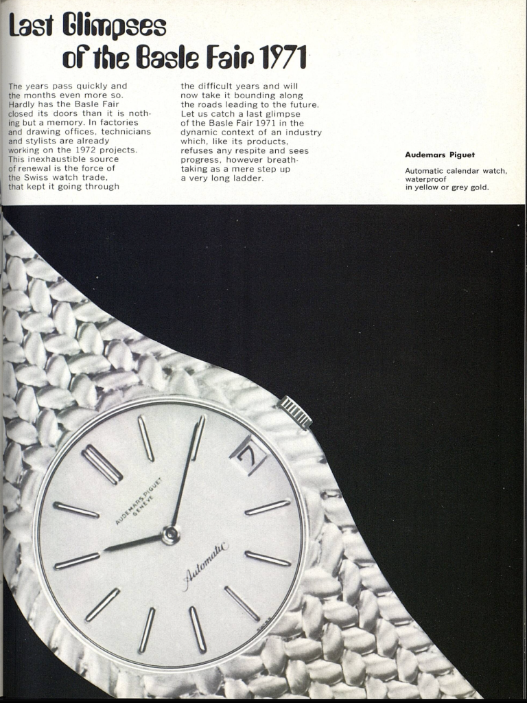 Europa Star issue about Basel Fair 1971
