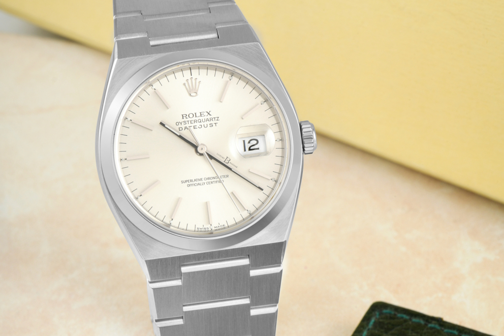 Ref. 17000, the entry-level Rolex Oysterquartz
