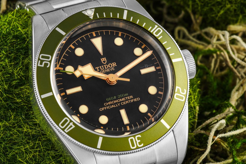 The original Tudor Black Bay Harrods Edition