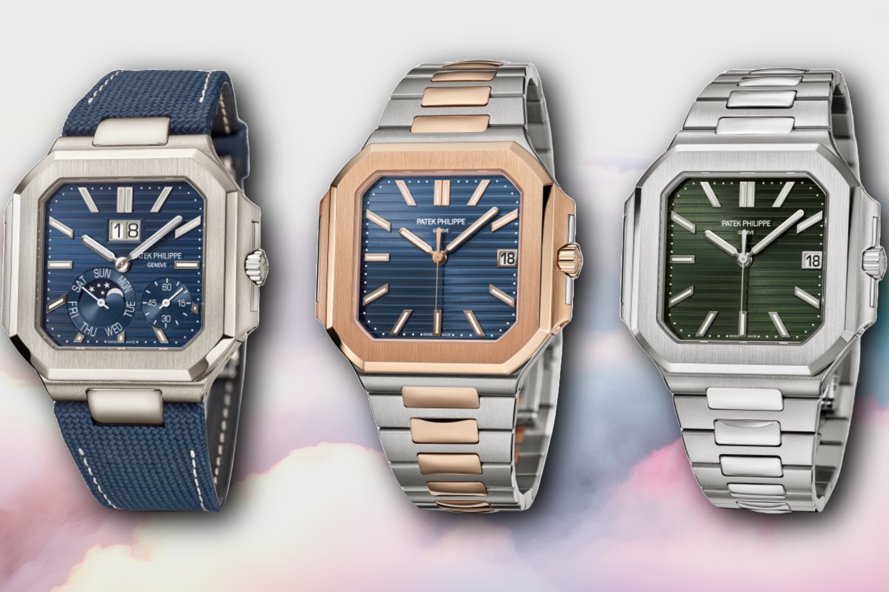 Patek Philippe Cubitus lineup