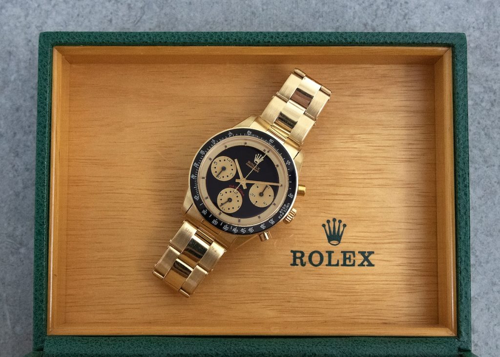 Yellow gold Rolex Daytona "John Player Special"