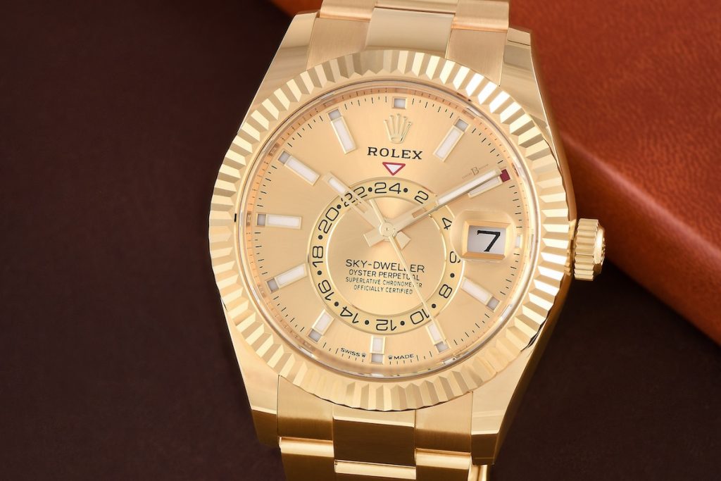 Yellow Gold Rolex Sky-Dweller ref. 336938