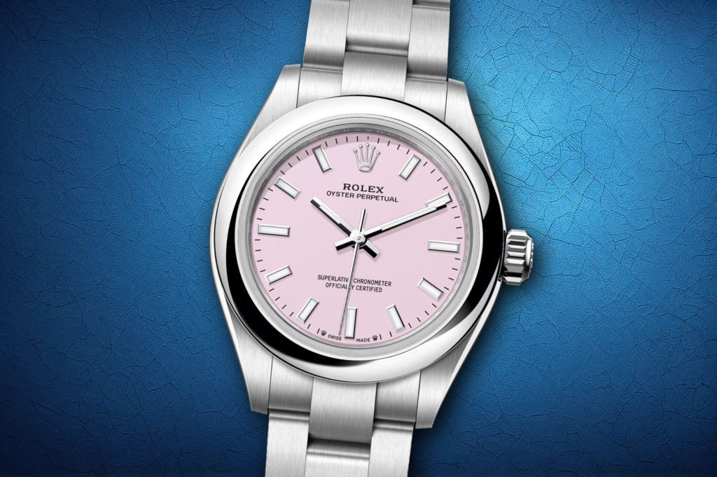 The Candy Pink Rolex Oyster Perpetual 28 debuted in 2025