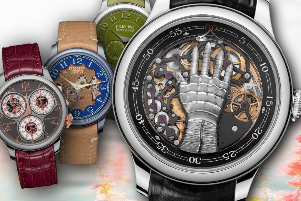 4 FP Journe limited edition watches