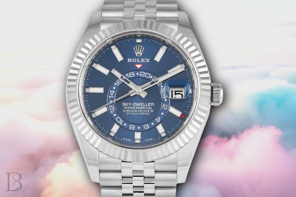 Sky-Dweller ref. 326934 with the popular blue dial