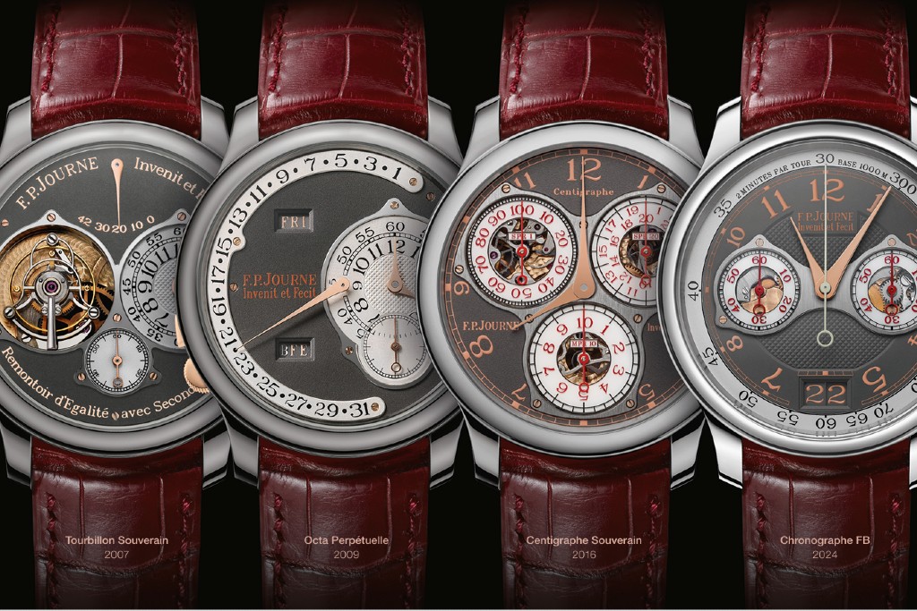 The Tokyo Anniversaire series includes 6 limited FP Journe watches in all