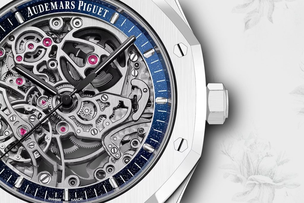 Ref. 15416CB.OO.1225CB.01, the white ceramic AP Double Balance Wheel Openworked released in 2024