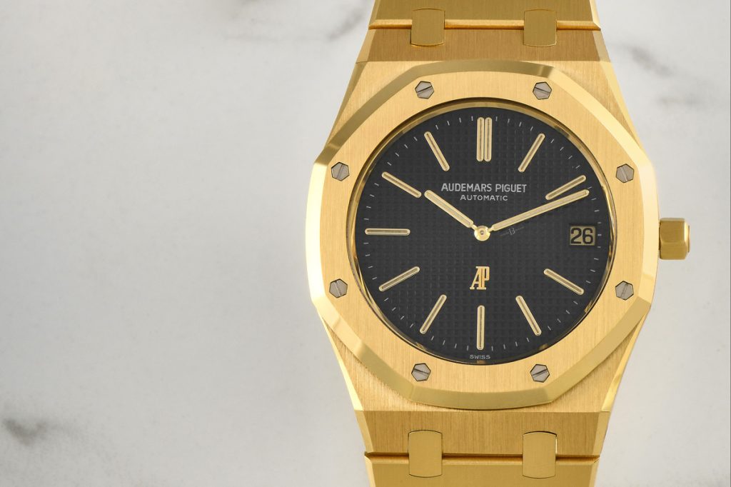yellow gold royal oak