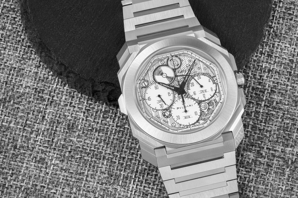 Second-generation Bulgari Octo Finissimo sketch dial