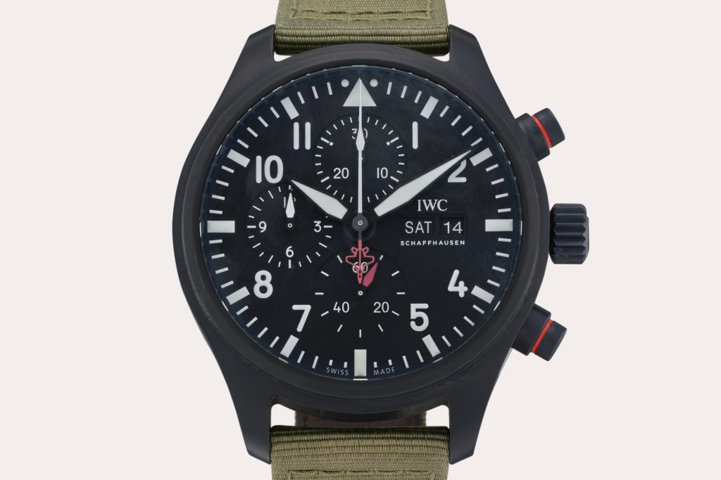 Tom Brady's Watches - IWC Pilot's Watch Top Gun
