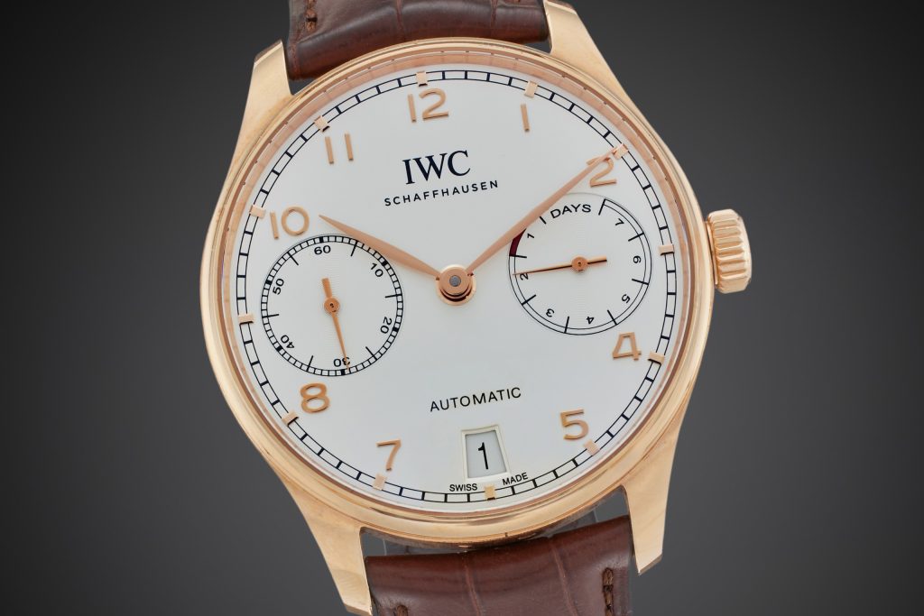 Tom Brady's Watches IWC IW5007 Portugieser