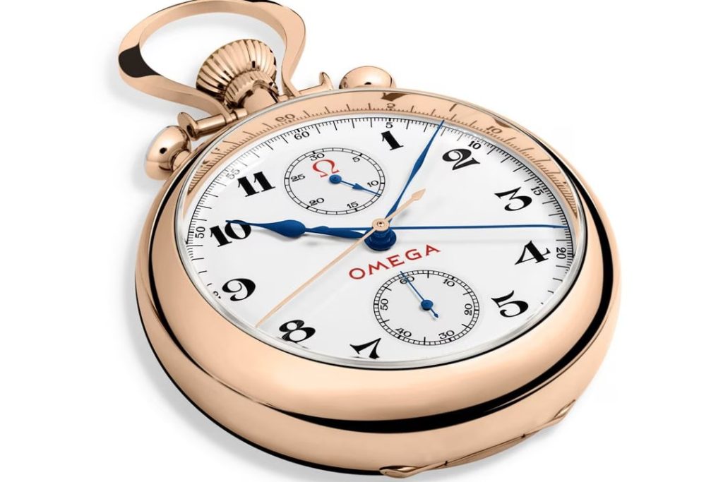 Olympic Pocket Watch 1932 Rattrapante Chronograph Reissue