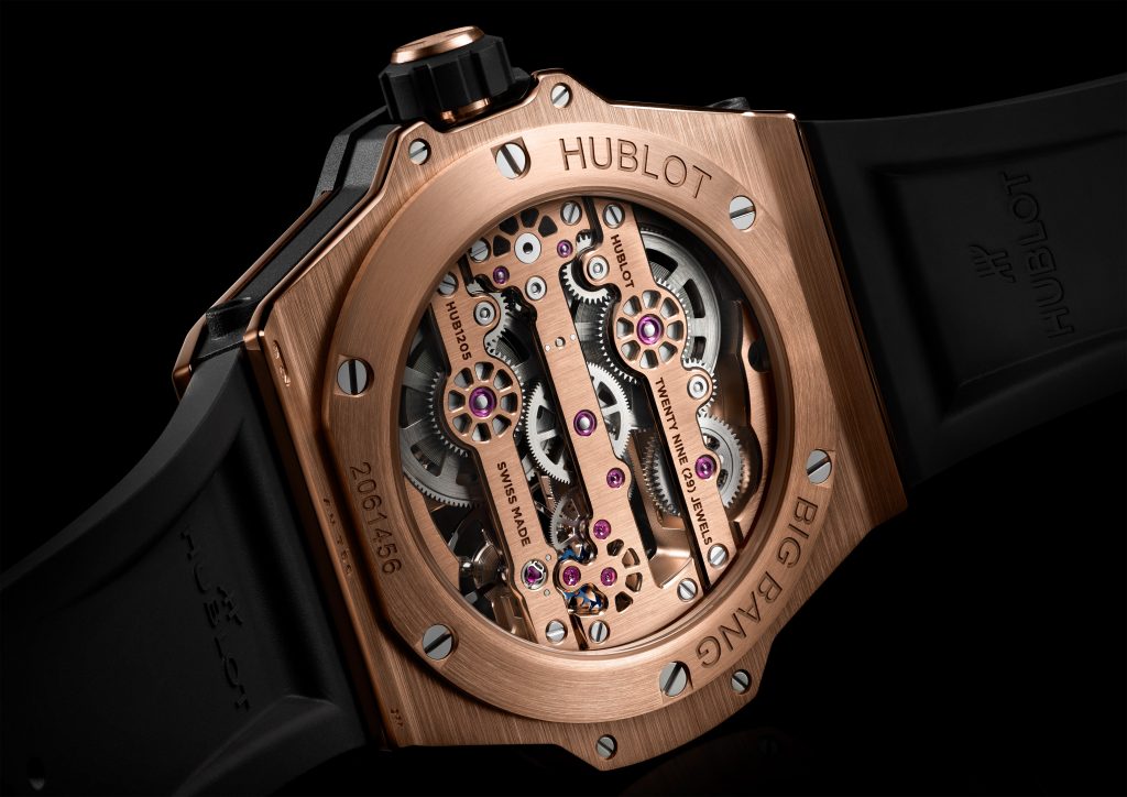 Movement shot of the 2025 Hublot Big Bang MECA-10