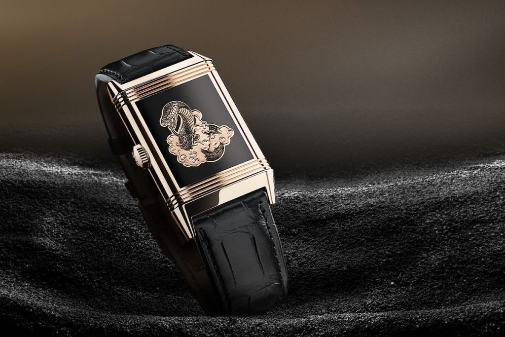 Jaeger-LeCoultre Reverso Tribute Enamel Snake watch