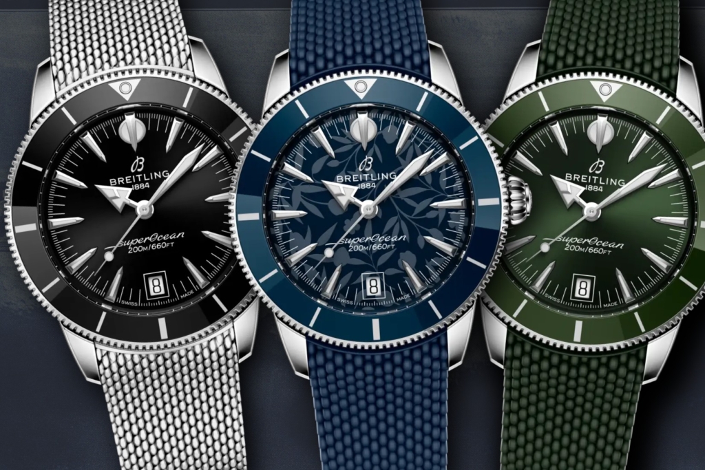 Three versions of the SOH B31 Automatic 40