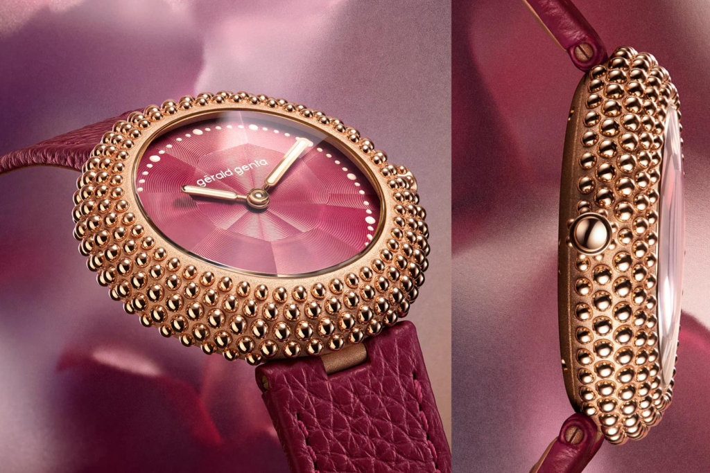 2025 Gerald Genta Gentissima Oursin 36 Burgundy