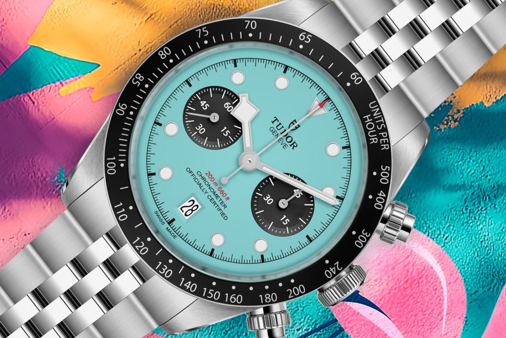 Tudor Black Bay Chrono Flaimingo Blue