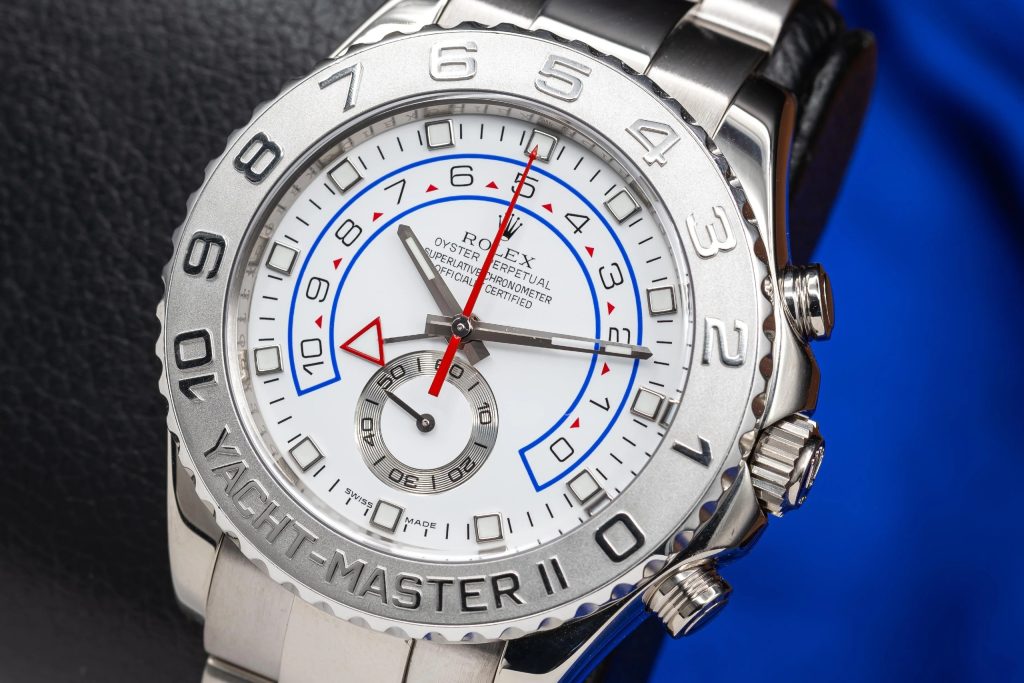 Rolex Yacht-Master II in white gold with platinum bezel (ref. 116689)