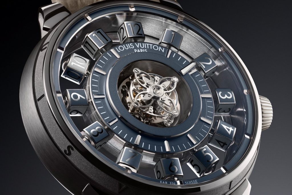 2025 Louis Vuitton watch release: Tambour Taiko Spin Time Flying Tourbillon